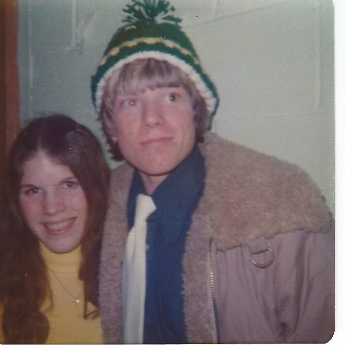 Kathy Johnson and Dave Lutes 1974